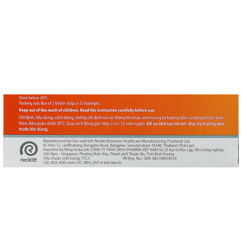 Viên ngậm Strepsils Throat Irritation & Cough 15mg sát khuẩn, tan đàm (2 vỉ x 12 viên) - 10